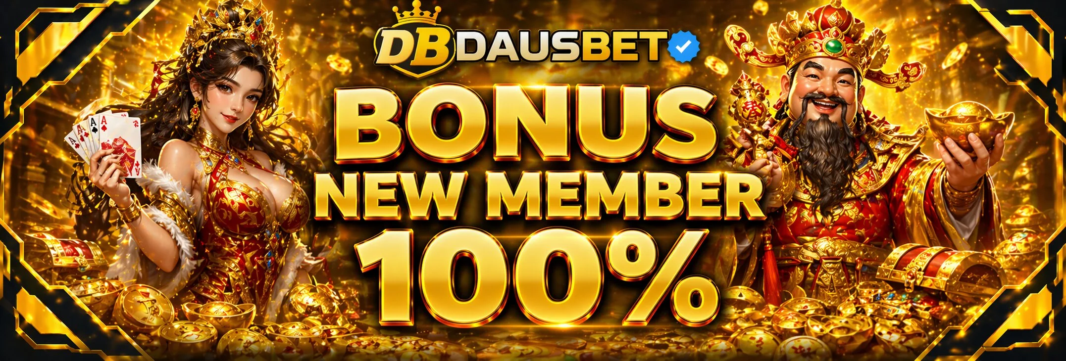 Bonus New Member 100%